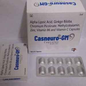 Alpha Lipoic Acid, Ginkgo Biloba, Chromium Picolinate, Methylcobalamin, Zinc, Vitamin B6, Vitamin C Capsules
